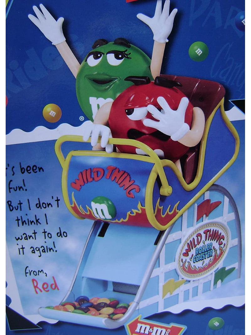 M&M's Candy Dispenser - Wild Things Roller-Coaster - Limited