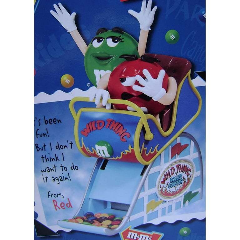 M&M's Candy Dispenser - Wild Things Roller-Coaster - Limited
