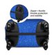 thumbnail image 2 of Balery Blue Glitter Funda de equipaje, fundas para maletas, elástica, lavable, protector de maletas, compatible con maletas de 18 a 32 pulgadas-X-Large, 2 of 7