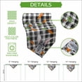 thumbnail image 5 of Grey Bunny Easter Table Runner Linen Burlap Table Runner 72 Inches Long Rabbits Spring Botanical Black White Plaid Dresser Scarves for Kitchen Island Coffee Dining Party Wedding Holiday Decor 14"x72", 5 of 8