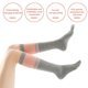 thumbnail image 3 of Calcetines hasta la rodilla, calcetines de yoga de cinco dedos, calcetines antideslizantes para mujer MFZFUKR CPB-DE-SSW38-1, 3 of 5