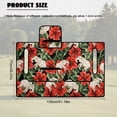 thumbnail image 5 of Psesaysky Golf Cart Seat Covers with Extra Handle, Tropical Portable Golf Seat Towel Blanket, Non-slip Back, All Seasons Fit for EZGO, Yamaha, Club Car Front Seats, Red Hibiscus Flower, 5 of 8