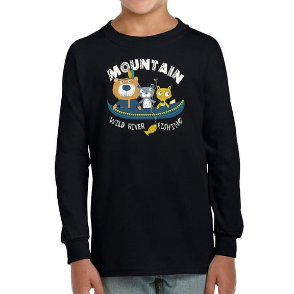 Mountain Wild River Fishing Long Sleeve Toddler -Image by Shutterstock, 4 Toddler