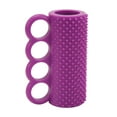 thumbnail image 4 of Equipo de fortalecimiento de dedos de silicona para 4 dedos, para rehabilitación de accidentes cerebrovasculares, color morado, 4 of 14