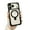 Black, variant on Whaledi Ventilated Phone Case Housing For Smartphone Magnetic Mounting Stand Dropproof