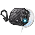 thumbnail image 2 of SUPCASE for Apple AirPods 4 Case with Lock & Carabiner, [IP68 Waterproof] [Compatible with MagSafe] Full-Body Anti-Scratch Hard Shell Waterproof Cover for AirPods 4th Generation 2024, Black, 2 of 7