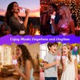 thumbnail image 5 of BONAOK  Wireless Karaoke Microphone, Portable Karaoke Machine with LED Lights, Bluetooth Microphone Singing Gift for Kids Adults, Rose Gold, 5 of 10