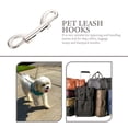 thumbnail image 3 of AURARMLET 6Ud Clips Dobles De Zinc Para De Mascotas Ideales Para Bolsos Y Equipaje Plata, 3 of 8