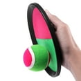 thumbnail image 4 of TOYMYTOY Children Kids Sticky Target Ball Throw Chuck Ball Toy Set for Kids Handheld Stick Disc Paddles with Ball, 4 of 8
