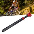 thumbnail image 4 of Shock Absorber Seat Post 272x350mm Lightweight Anti Slip Bike Suspension Seatpost with Adapter Tube for Replacement, 4 of 8