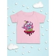 thumbnail image 3 of Monster Ball T-Shirt Infant -Image by Shutterstock,  12 Months, 3 of 4