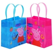 Peppa Pig Party Favor Goodie Small Gift Bags 12