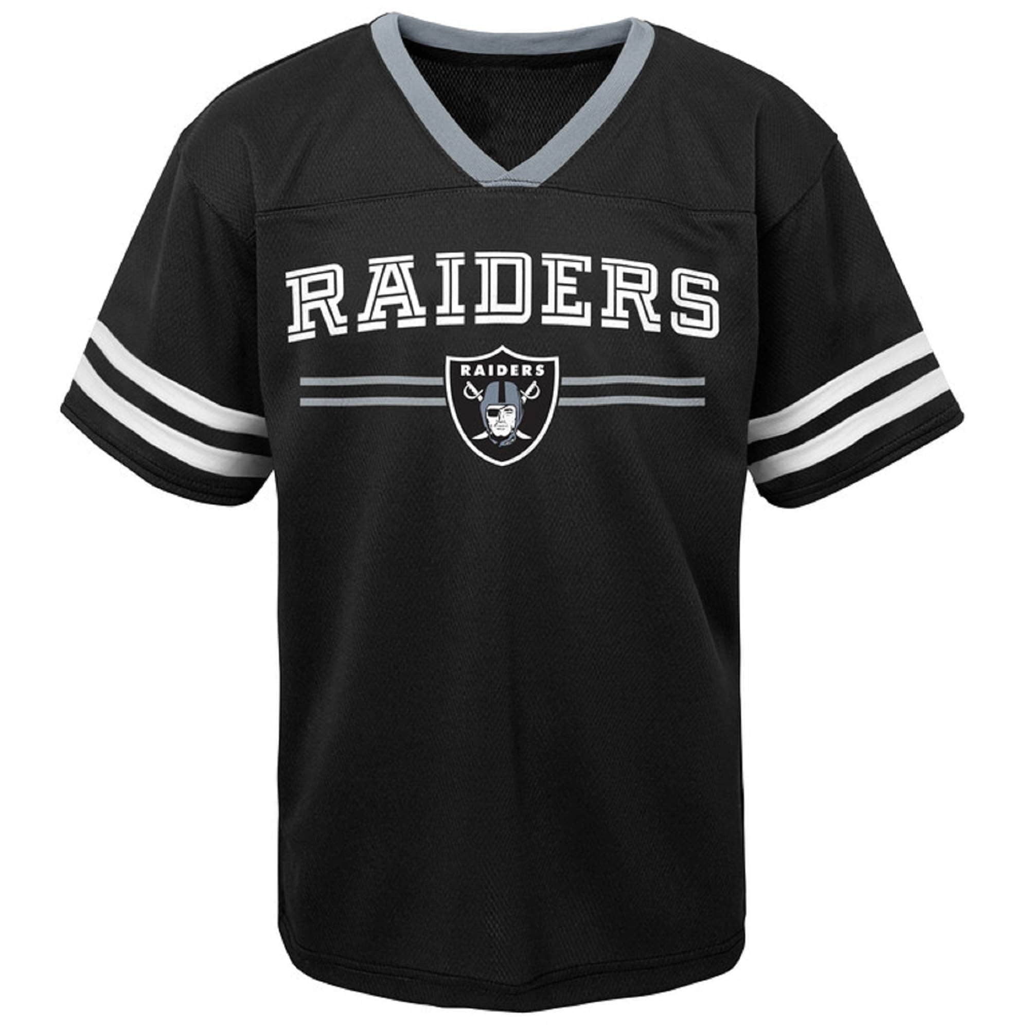Oakland Raiders Moro Mesh Jersey T-Shirt 