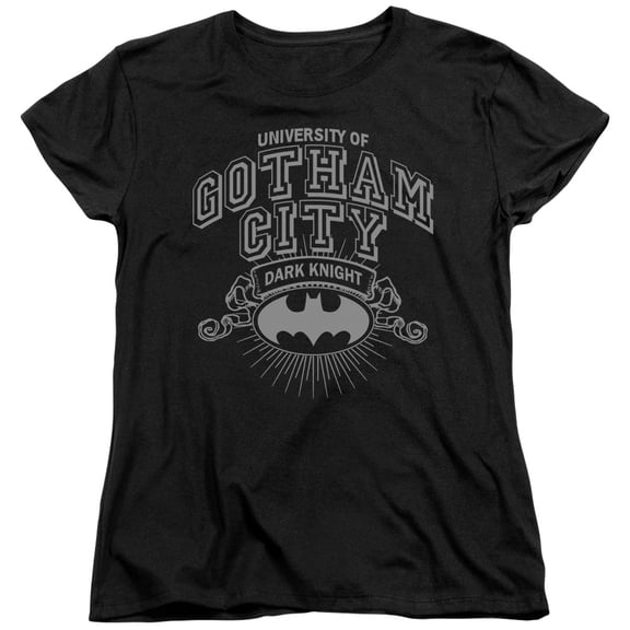 Batman - University Of Gotham - Women's Short Sleeve Shirt - X-Large