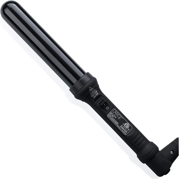L'ange Hair Ondulé Ceramic Curling Wand | Salon Hair Styling Wands for Beach Waves