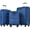 Blue, variant on LuckyNote 3‑Piece Softside Expandable Luggage Set, 22/26/30 Inch Upright Spinner Suitcase, Lightweight Travel Set, Blue