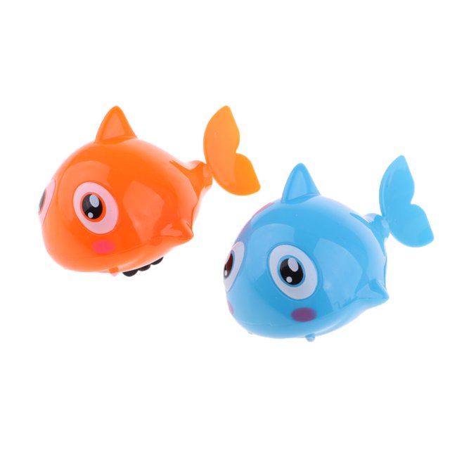 Juguete de cuerda de dibujos animados de tirón aleatorio, animales de tiburón, para niños, juguetes mecánicos, CUTICAT Wind Up Toy Shark