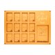 thumbnail image 1 of Marco de fotos para años escolares de jardín de infantes a 12.º grado, 40 x 30 cm, multifuncional con 13 Naranja, 1 of 9