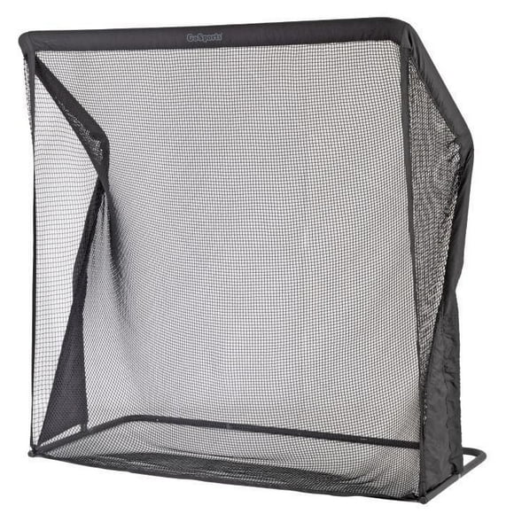 GoSports ELITE 7x7 ft Golf Practice Net with Steel Frame – Premium Polyester Netting, Indoor/Outdoor Golf Training