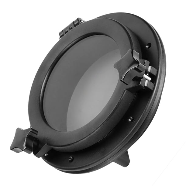 BigKing Hublot Bateau 8 Pouces – Ouvrant – Verre Trempé + ABS + Inox 316 – Diamètre Ext. 215 Mm – Installation Facile