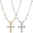 thumbnail image 1 of 2 collares vintage de perlas, 1 of 7