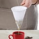 thumbnail image 3 of Filtro de café de tela reutilizable, franela fina de algodón y poliéster, 3 of 4