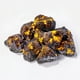 thumbnail image 1 of Decoración del hogar, decoración de habitaciones, decoración de paredes. Cristales de piedra de llama rugosa natural de 1 pulgada para curación. Piedras de fuego decorativas., 1 of 9