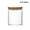 8.5*10cm, variant on KEINXS Transparent Clear High Cylinder Glass Sealed Kitchen Storage Bottle Jar with Lid