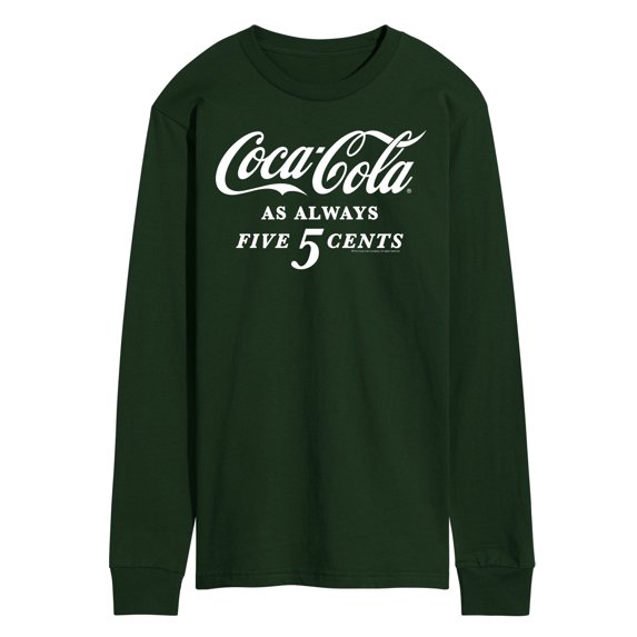 Coca-Cola - As Always Five Cents - Men's Long Sleeve T-Shirt