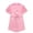 Pink, variant on LYMAYTER Toddler Kids Girls Silky Robe Baby Solid Color Satin Kimono Bath Robes 1-7T Sleeping Gown Bathrobe for Spa Birthday Parties Wedding