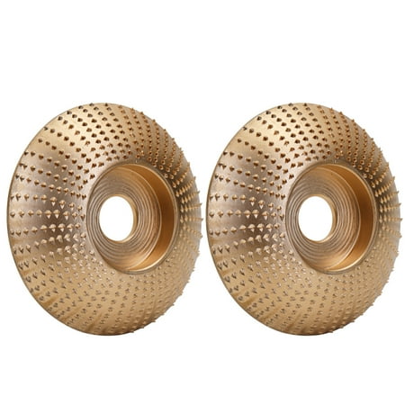 

Htovila Wood Angle Grinding Wheel Sanding Carving Rotary Tool Abrasive Disc For Angle Grinder High-carbon Steel Shaping 5/8inch Bore