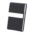 thumbnail image 1 of Rongfmy Business Card Holder Magnetic Closure Versatile Compact Credit Cards Carrier Woven pattern, 1 of 9