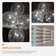 thumbnail image 5 of 200pcs globos transparentes globos de látex transparentes para baby shower baby shower fiesta de cumpleaños, 5 of 5