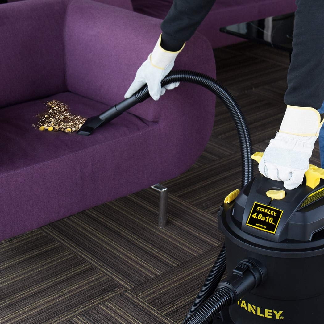 Stanley SL18191P Heavy Duty Portable 10 Gallon Wet Dry Shop Vacuum Cleaner