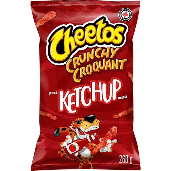 Cheetos Croquant grignotines aromatisées saveur Ketchup 268g