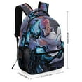 thumbnail image 7 of Jujutsu Kaisen Backpack Bookbag Casual Daypack Travel Backpacks for Work Hiking Camping, 7 of 7