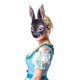 thumbnail image 3 of Máscara de conejo de media cara de EVA Máscaras de cabeza de animal Fiesta Cosplay Máscara Pascua Carnaval Mascarada Accesorios WD.WDQZL Hogar, 3 of 5