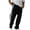 Pants-A301Black, variant on LEKWK Track Pants for Men Regular Fit Side Striped Detail Track Pants Elastic Waist Soft Breathable Fabric Athletic Pants Casual Wear