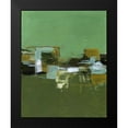 thumbnail image 2 of Wang, Melissa 12x14 Black Modern Framed Museum Art Print Titled - Abstract Village II, 2 of 5