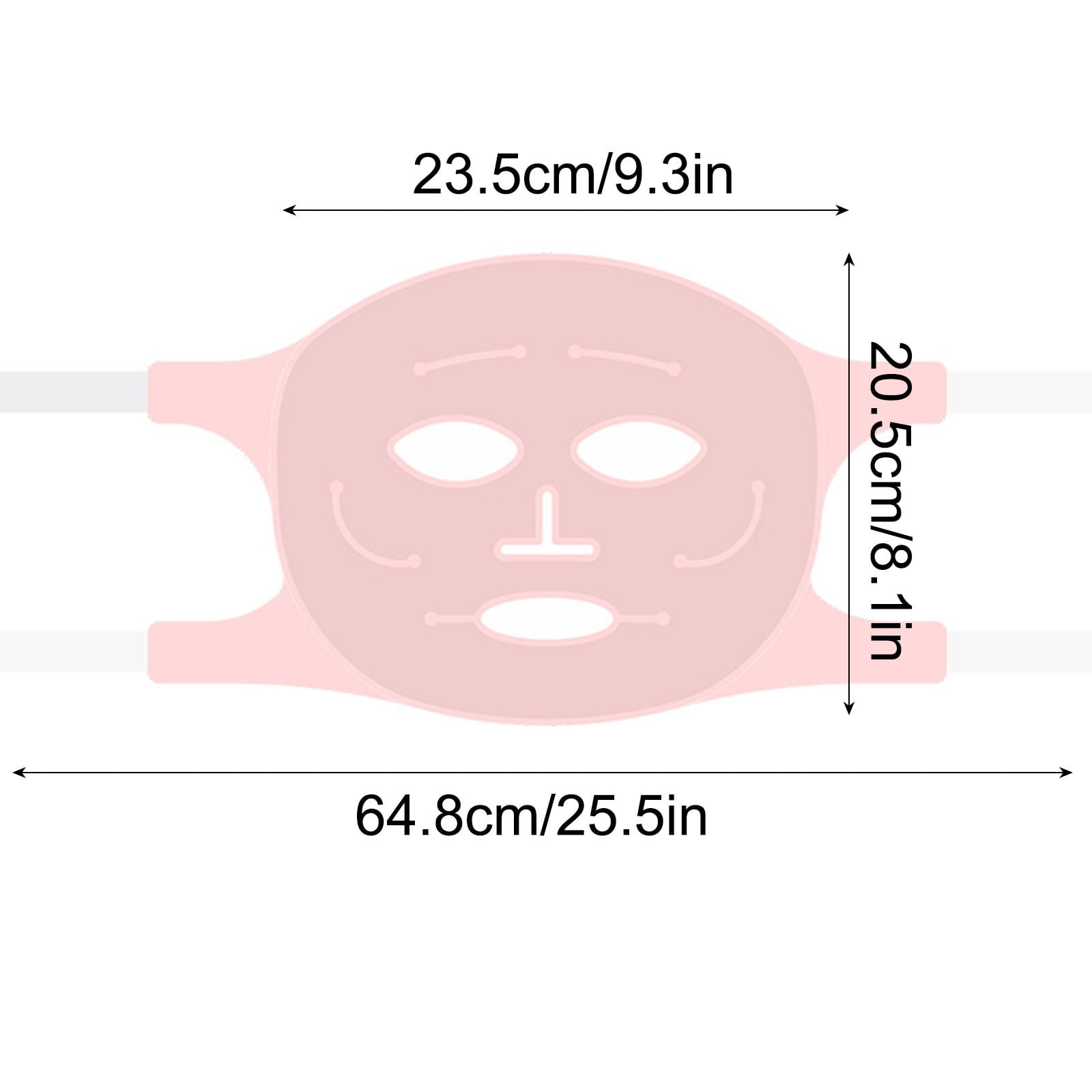 Banzch Beauty Skin Rejuvenation Photon Mask LED Face Mask Light Therapys Red Blue Light Antiaging Wrinkle Acnes Removal Spa Facial Treatments Home Skin Care Mask,Mothers Day Gifts