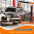 thumbnail image 3 of GARVEE 2 Ton(4400lbs) Folding Hydraulic Engine Hoist,Heavy Duty Carbon Steel Engine Lifting Hoist,Orange, 3 of 7