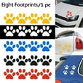 thumbnail image 3 of HEVIRGO Cute Cat Paw Footprint Reflective Car-Styling Vehicle Decals Sticker Decoration, 3 of 10