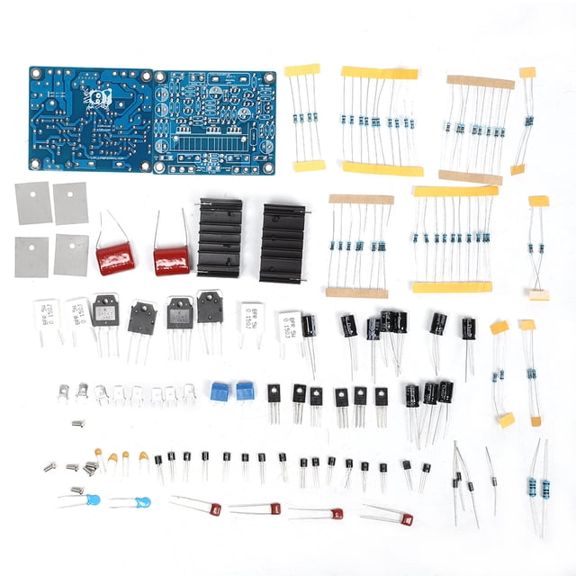 AMPLIFICADOR DE POTENCIA ESTÉREO Módulo de placa amplificadora de Audio Kit DIY de doble canal baja distorsión