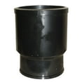 thumbnail image 1 of 3" Spigot x 4" Hub ABS Adapter for DWV to Cast Iron Pipe, 1 of 1