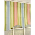 thumbnail image 3 of RLF Home Bay Stripe Regal Lining Luxurious and Elegant Window Treatment Valance 50" x 17" Multicolor, 3 of 4