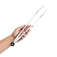 thumbnail image 5 of Cutlery-Pro Locking Tongs, Cat Cora Approved, 18/8 Stainless Steel with Silicone Handles, 12-Inches, 5 of 5