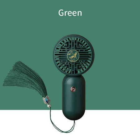 

Summer New Chinese- Style Tassel Handheld Small Fan Portable Usb Charging