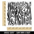 thumbnail image 2 of Wood Grain Square Rubber Stamp Stamping Scrapbooking Crafting - Medium 1.75in, 2 of 7