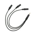 thumbnail image 4 of WAXIAYU 3.5mm Audio Splitter Cable for Cellphone Headset - 1 Input 3 Output (Black), 4 of 6