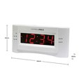 thumbnail image 1 of HANNLOMAX HX-136CR Radio Despertador, Radio FM PLL, Alarma Dual. Panta, 1 of 2